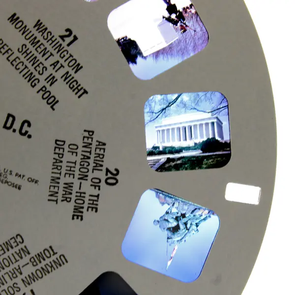 Lot Of 2 Sawyer's View Master A7901 A7903 Washington DC Reels