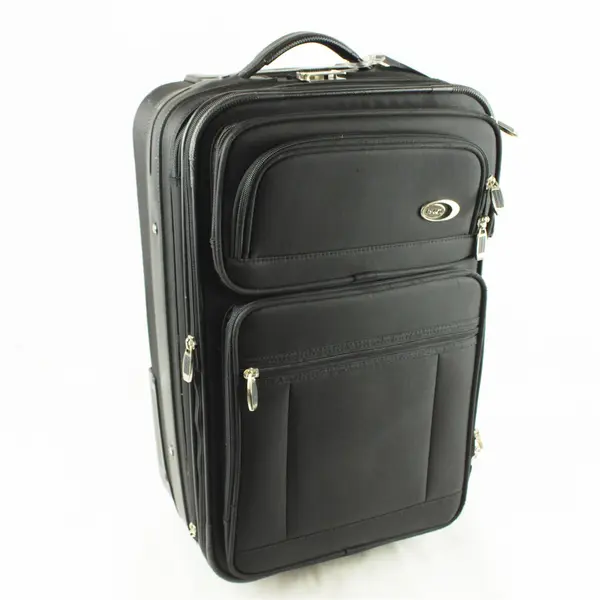 25-Inch Ascot Softside Expandable Luggage with 4 Wheels  Black