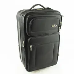 25-Inch Ascot Softside Expandable Luggage with 4 Wheels  Black
