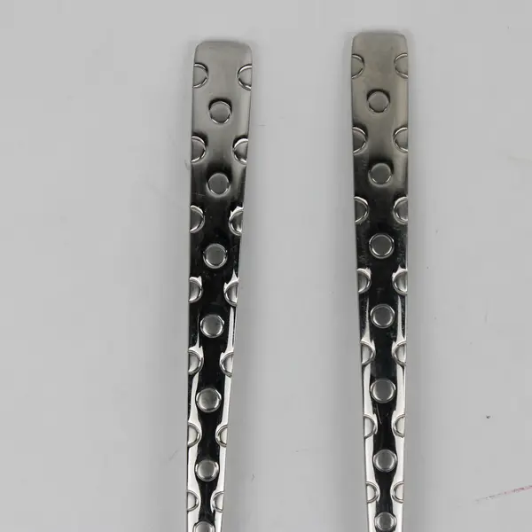 Lot Of 2 Oneida Silver Cirque (Stainless) Flatware Serving Forks 8.75" Long