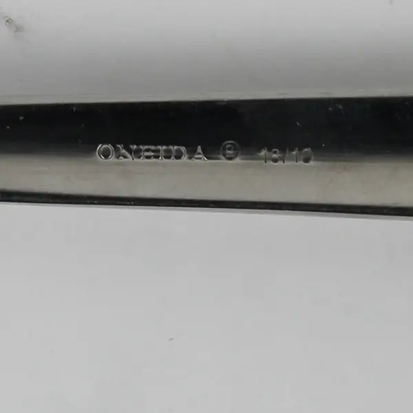 Lot Of 2 Oneida Silver Cirque (Stainless) Flatware Serving Forks 8.75" Long