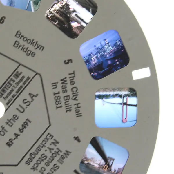 View Master Single Reel RP-A 6491 New York City New York