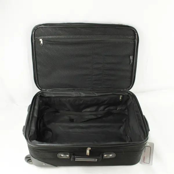 24" Protocol Soft Side Expandable Suitcase Wheeled Black