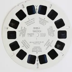 Vintage View Master Single Reel 2125A Sweden