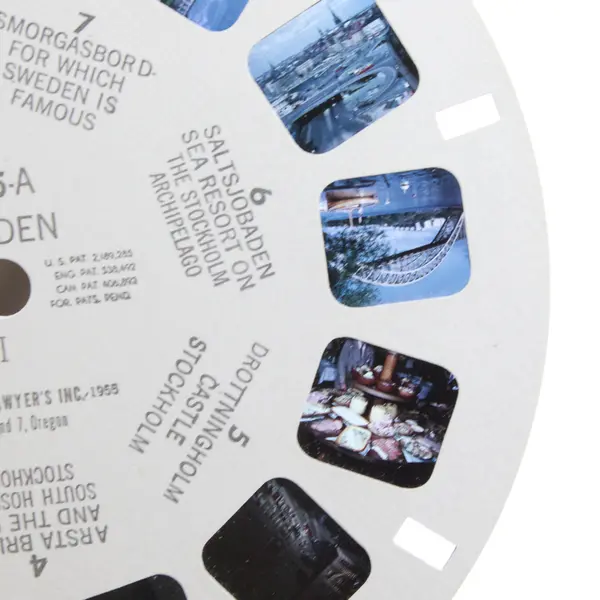 Vintage View Master Single Reel 2125A Sweden