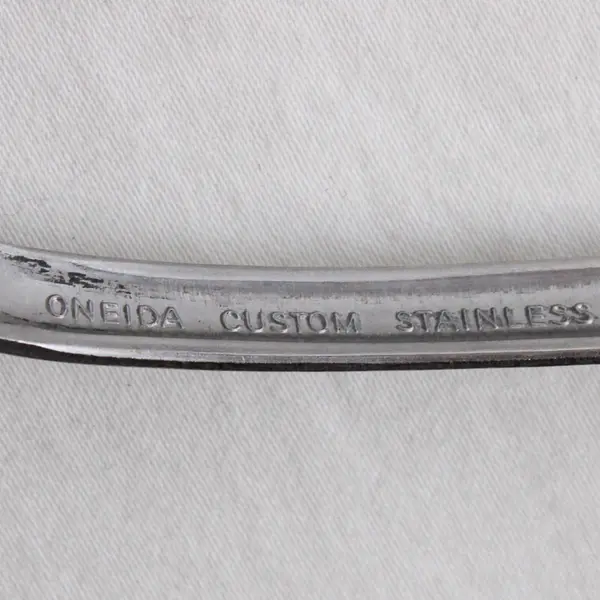 Lot Of 3 Oneida Silver Plantation (Stainless) Flatware 2 Pierced 1 Solid Spoon