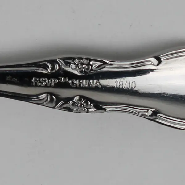 Lot of 2 RSVP RXV14 Salad Forks 18/10 Stainless Glossy Flatware 6.75" Long