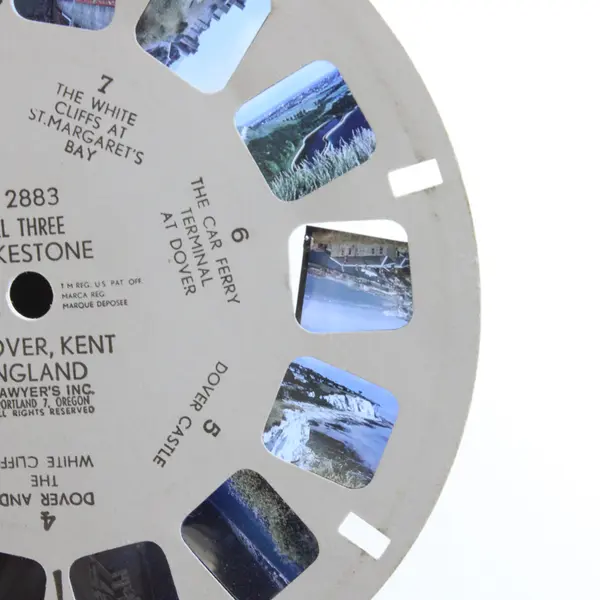 View Master Single Reel C 2883 Folkestone & Dover Kent England