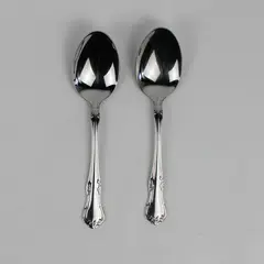 Lot of 2 RSVP RXV14 Flatware Tablespoon Stainless Flatware 7" Long