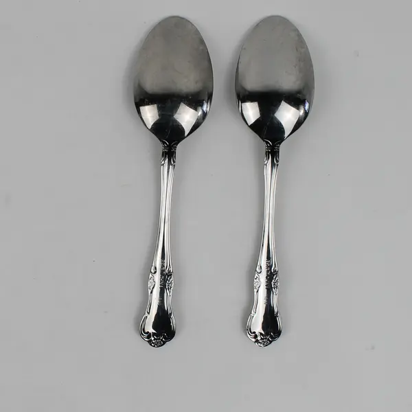 Lot of 2 RSVP RXV14 Flatware Tablespoon Stainless Flatware 7" Long