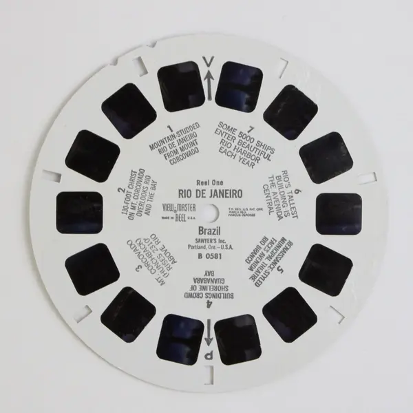 View Master Single Reel B 0581 Rio De Janeiro Brazil