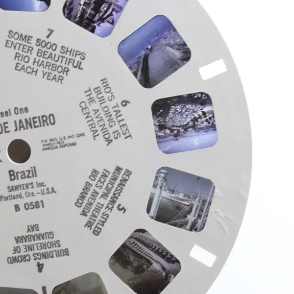 View Master Single Reel B 0581 Rio De Janeiro Brazil
