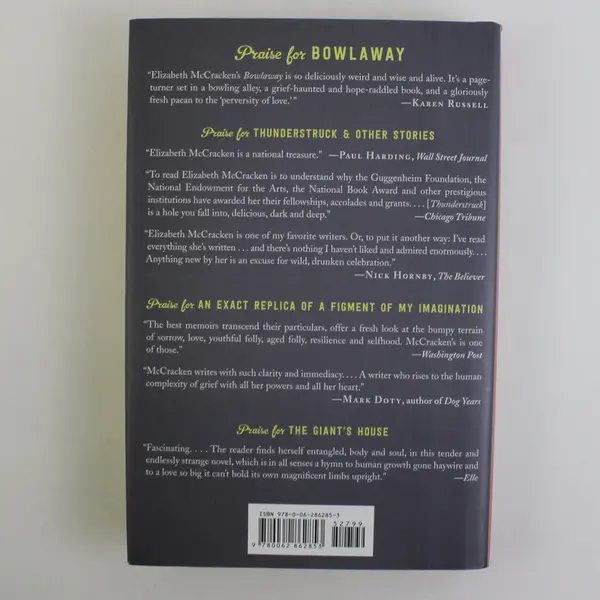 Bowlaway by Elizabeth McCracken 2019 First Edition Novel Hardcover Dust Jacket