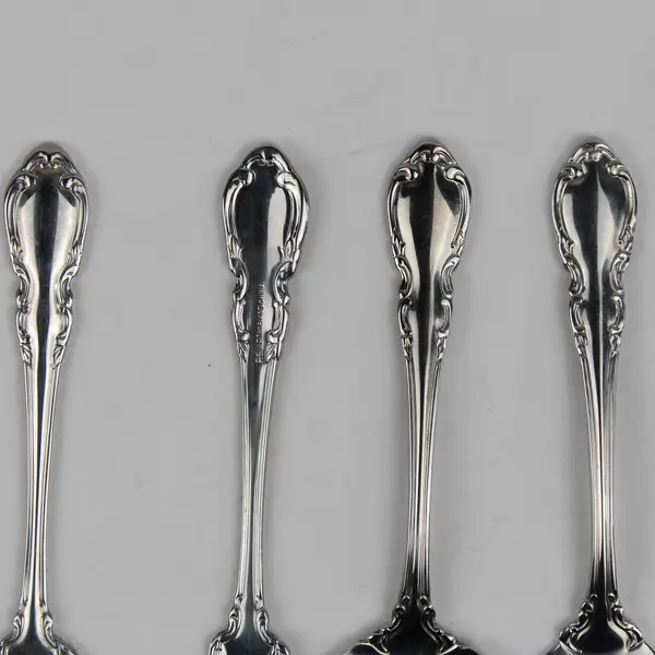 Lot of 5 RSVP Wimberly 18/10 Cheese Knives Jelly Server Bon Bon Spoon Steak Fork