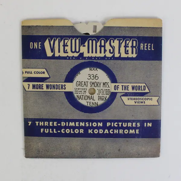 View Master Single Reel 336 Great Smoky Mts National Park Tennessee 