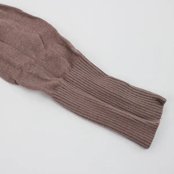 Free People Women's M/L Faded Brown Bianca Linen-Blend Long Tunic