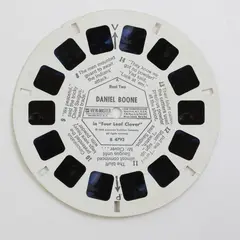 View Master Single Reel B 4792 Daniel Boone TV Show Four Leaf Clover 1965