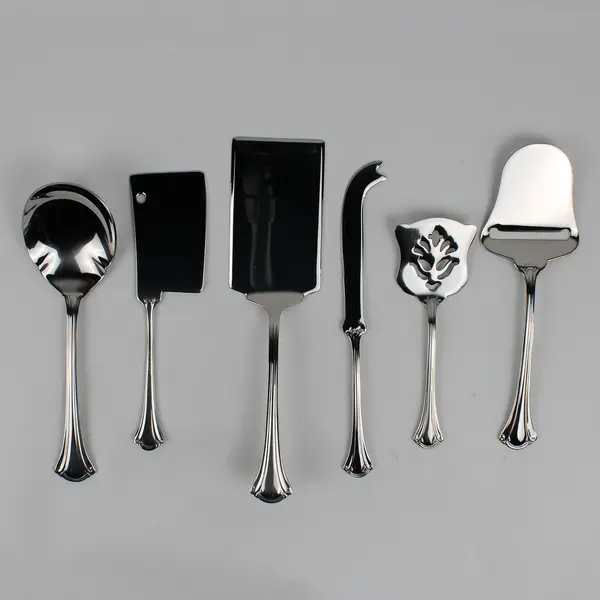 Lot of 6 RSVP RXV15 Cheese Slicers Spatula Casserole Spoon Cucumber Server