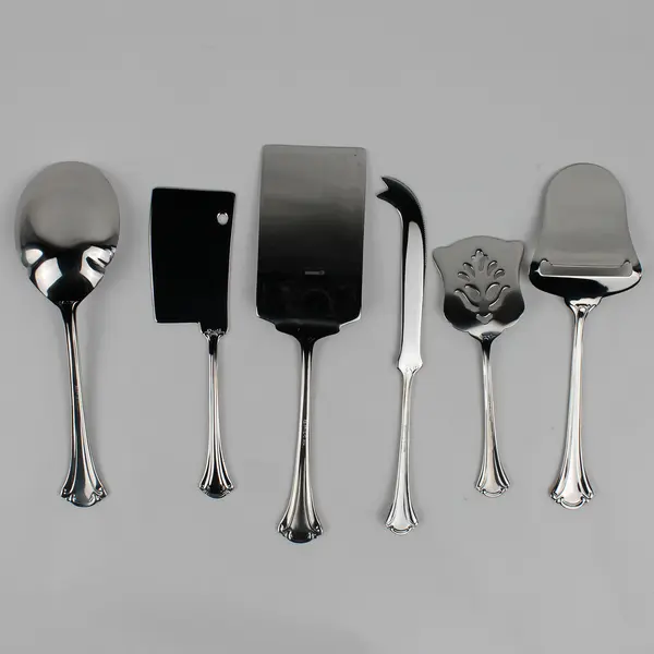Lot of 6 RSVP RXV15 Cheese Slicers Spatula Casserole Spoon Cucumber Server