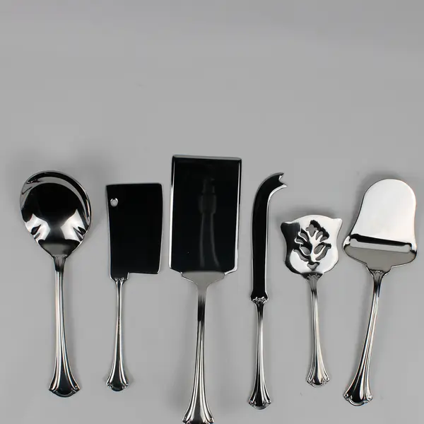 Lot of 6 RSVP RXV15 Cheese Slicers Spatula Casserole Spoon Cucumber Server