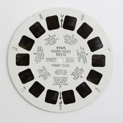 View Master Single Reel 972A Robin Hood Meets Friar Tuck 