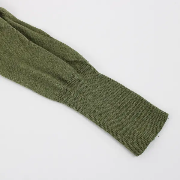 Merona Women's XS Green Knit Open Front Long Sleeve Cardigan