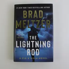 The Lightning Rod by Brad Meltzer A Zig & Nola Novel 2022 1st Edition HC DJ