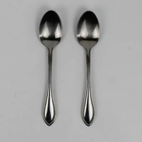 Lot of 2 RSVP RXV5 Tablespoons Stainless Flatware 7.5" Long