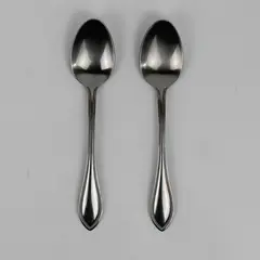 Lot of 2 RSVP RXV5 Tablespoons Stainless Flatware 7.5" Long