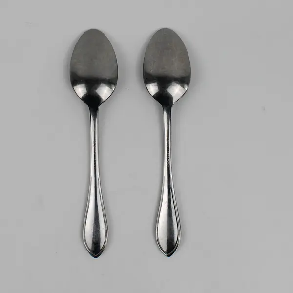 Lot of 2 RSVP RXV5 Tablespoons Stainless Flatware 7.5" Long