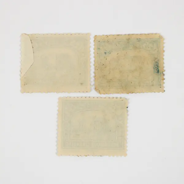 Lot Of 3 French Lebanon Baalbek Temple 0.25 Piastre Stamps Used 1930s