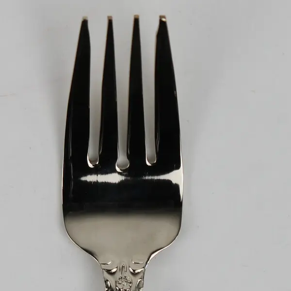 Lot of 2 RSVP RXV2 Salad Fork Gold Electroplate 7.25" Long Flatware