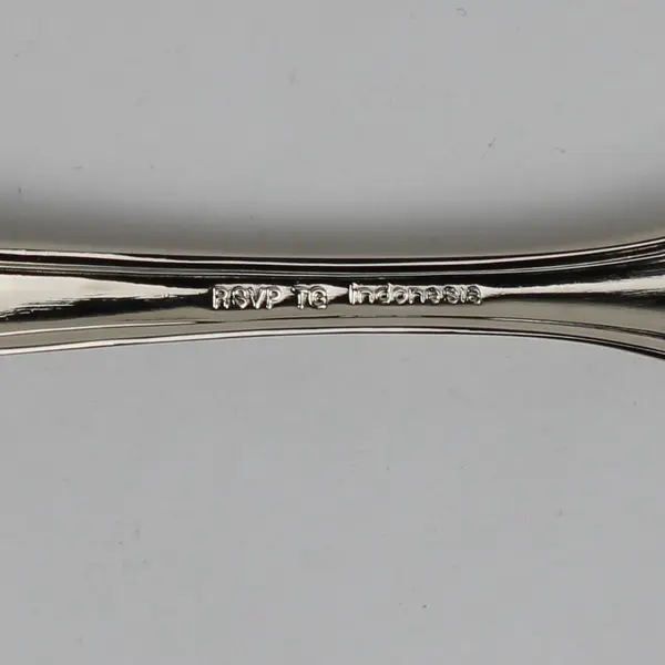 Lot of 2 RSVP RXV2 Salad Fork Gold Electroplate 7.25" Long Flatware
