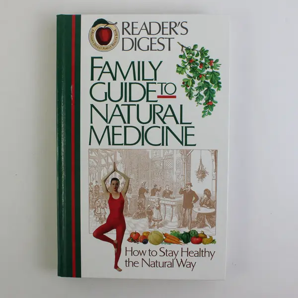 Reader's Digest Family Guide to Natural Medicine 1993 Hardcover Good