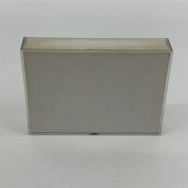 Lot of 4 Clear Plastic Photo or Signs Frames Assorted Sizes & Shapes