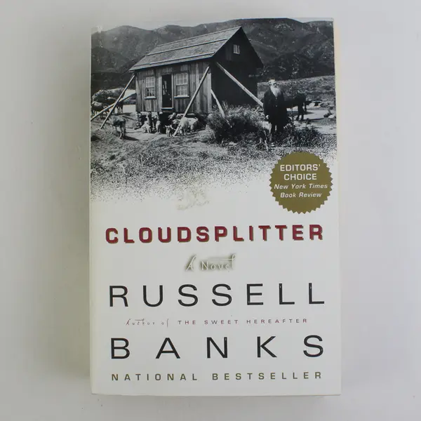 Cloudsplitter by Russell Banks Historical Fiction 1999 Paperback Good