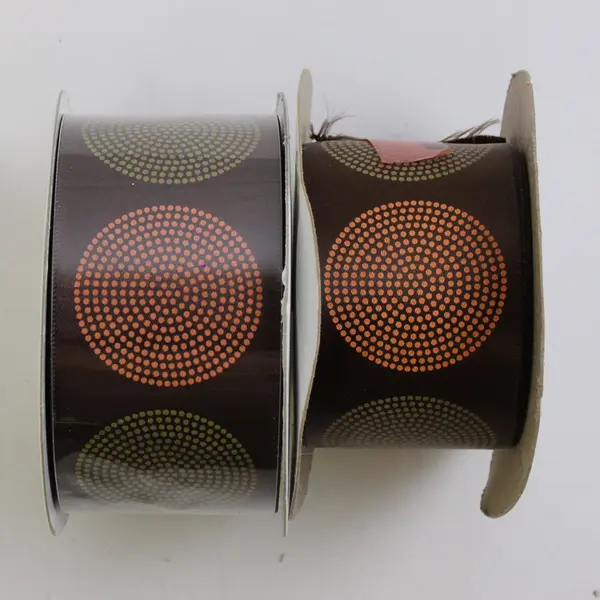 Lot of 7 New Ribbon Rolls Mixed Autumnal Earth Tones