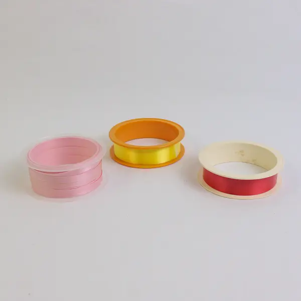 Lot of 18 Gift Ribbon Rolls Varied Colors and Materials