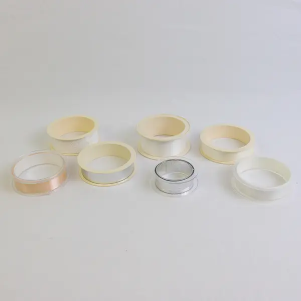 Lot of 18 Gift Ribbon Rolls Varied Colors and Materials