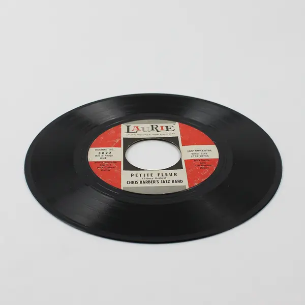 45 Record Chris Barber's Jazz Band Wild Cat Blues/ Petite Fleur