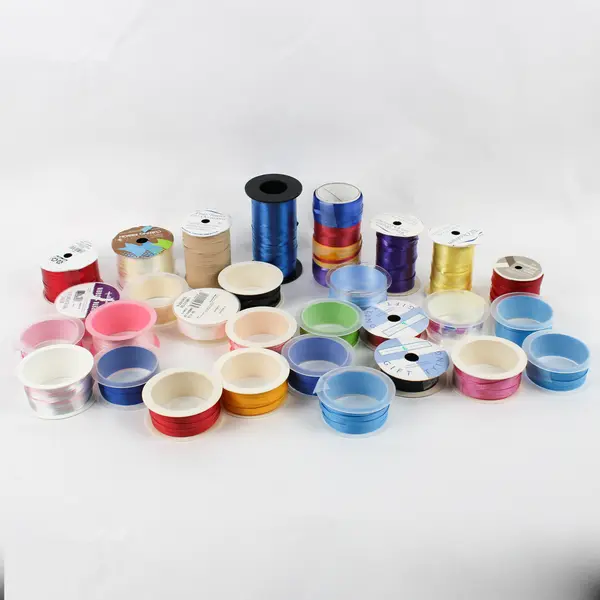 Lot of 29 Curling Ribbon Rolls Varied Colors Decor Gift Wrapping