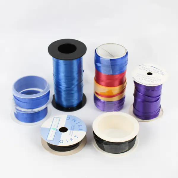 Lot of 29 Curling Ribbon Rolls Varied Colors Decor Gift Wrapping