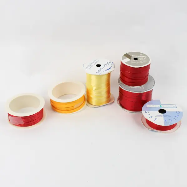 Lot of 29 Curling Ribbon Rolls Varied Colors Decor Gift Wrapping