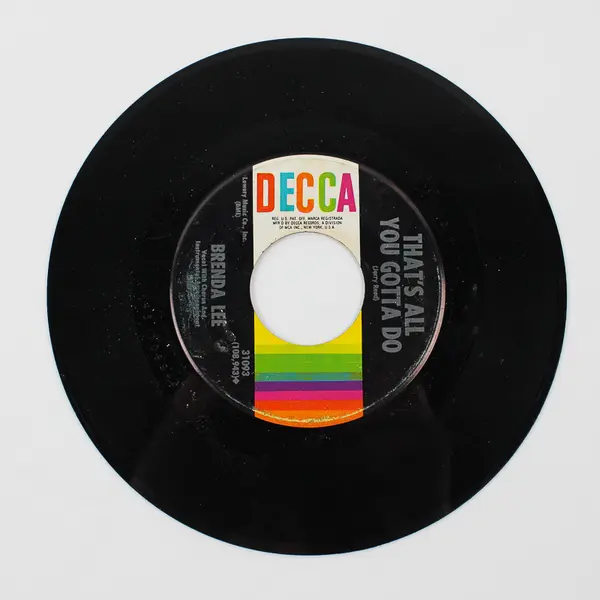 Brenda Lee 45 RPM Vinyl Single "I'm Sorry / That's All You Gotta Do" Decca