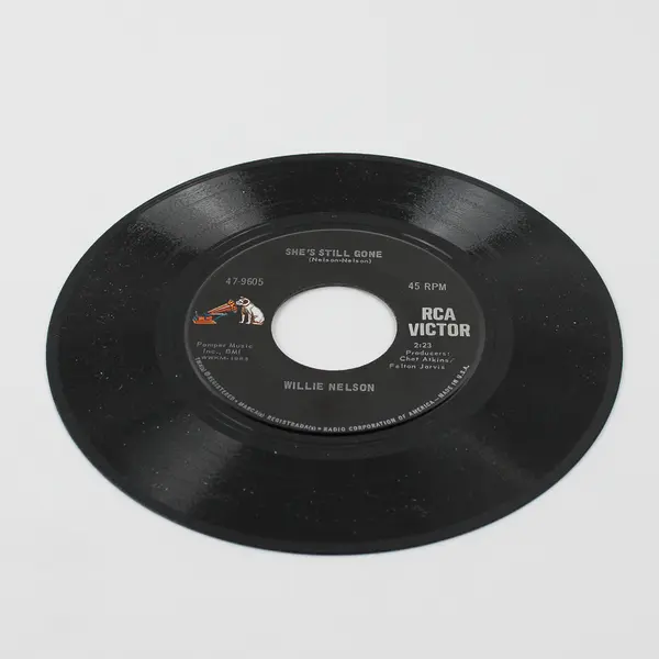 Willie Nelson 45 She's Still Gone/Johnny One Time