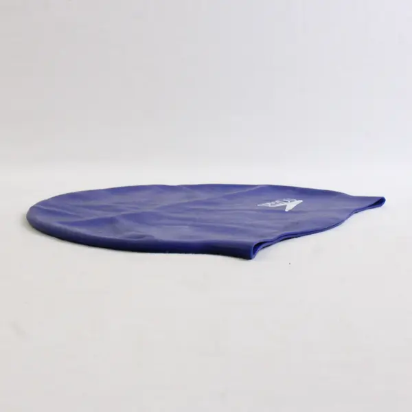 SPEEDO Elastomeric Solid Royal Blue Swim Cap One Size Unisex No Snag Latex Free