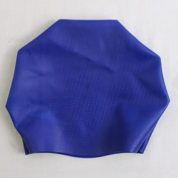 SPEEDO Elastomeric Solid Royal Blue Swim Cap One Size Unisex No Snag Latex Free