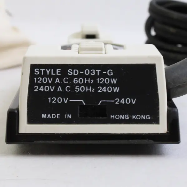 OSROW Flat Iron Style SD-03T-G Portable Travel  120V