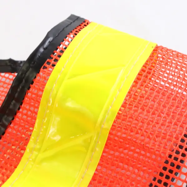HDV Vest GPV High Visibility One Size Reflective Orange Mesh Work A-1