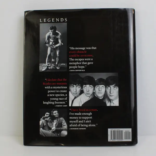 LIFE Legends The Century's Most Unforgettable Faces 1997 Hardcover DJ Good